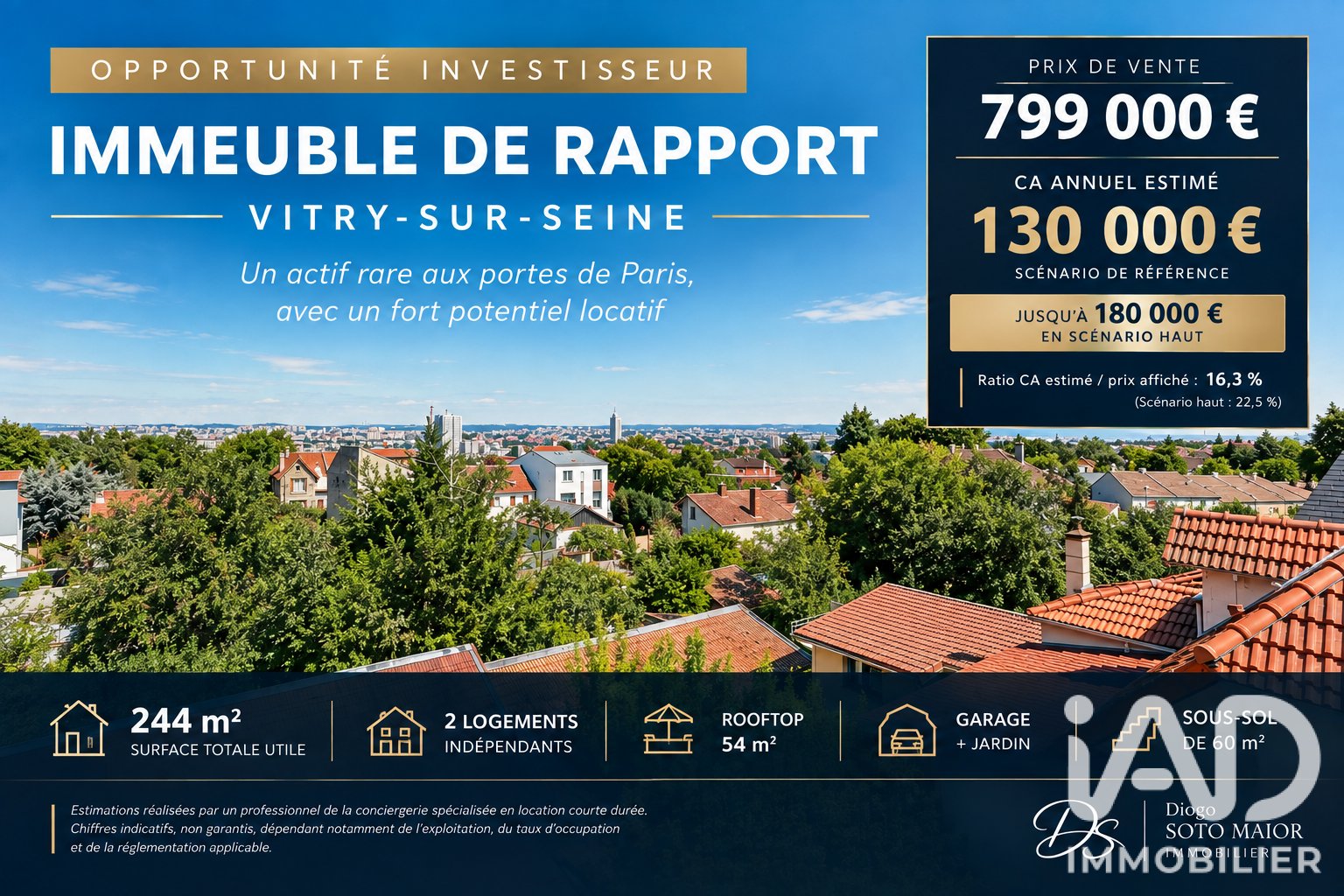 Maison à vendre, 154m², Vitry-sur-Seine