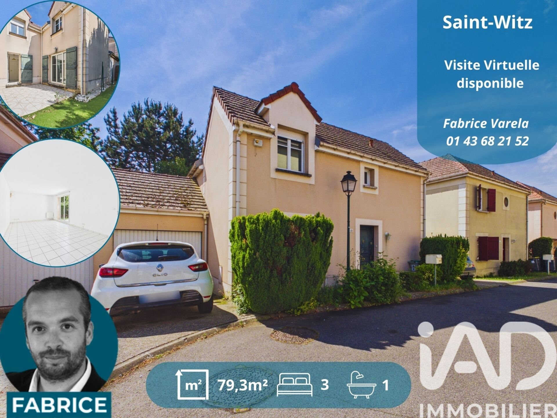 Maison à vendre, 79m², Saint-Witz