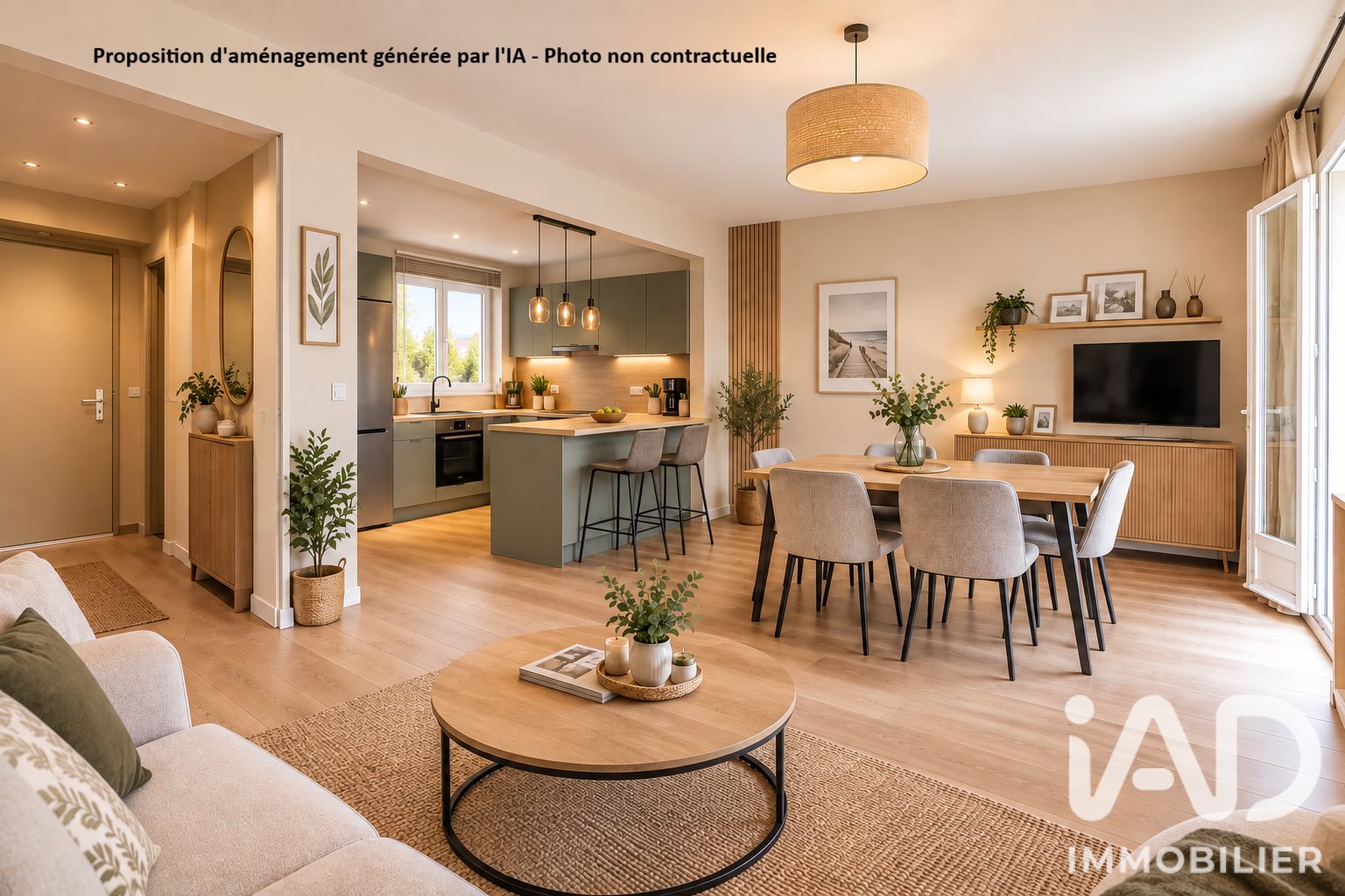 Appartement à vendre, 48m², Serris