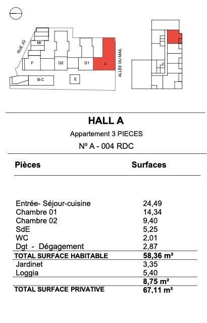 Appartement à vendre, 58m², La Rochelle