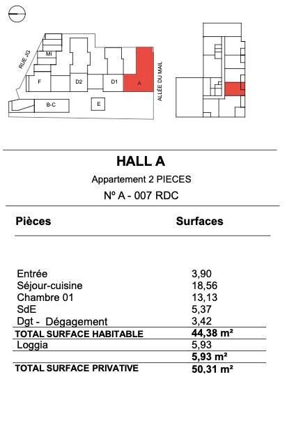 Appartement à vendre, 44m², La Rochelle