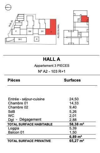 Appartement à vendre, 58m², La Rochelle