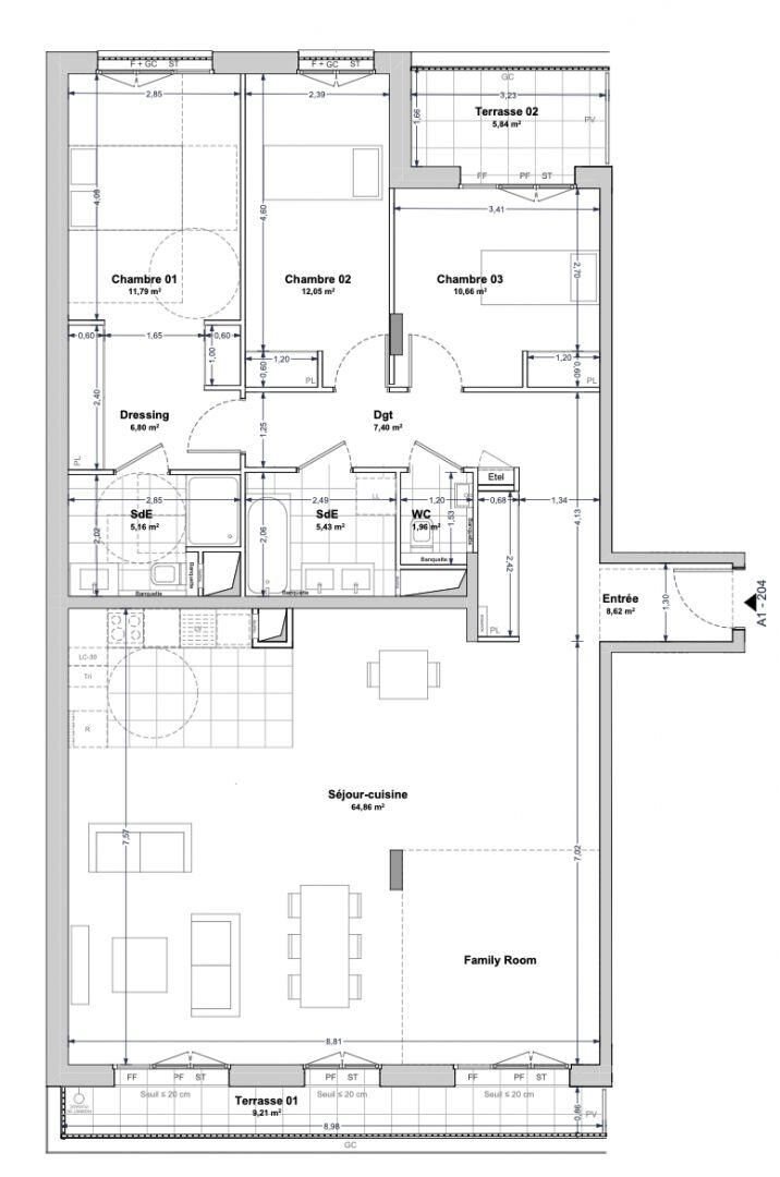 Appartement à vendre, 134m², La Rochelle