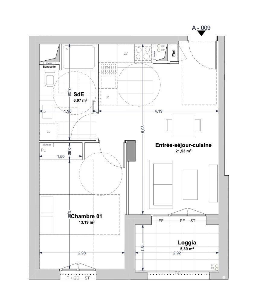 Appartement à vendre, 40m², La Rochelle