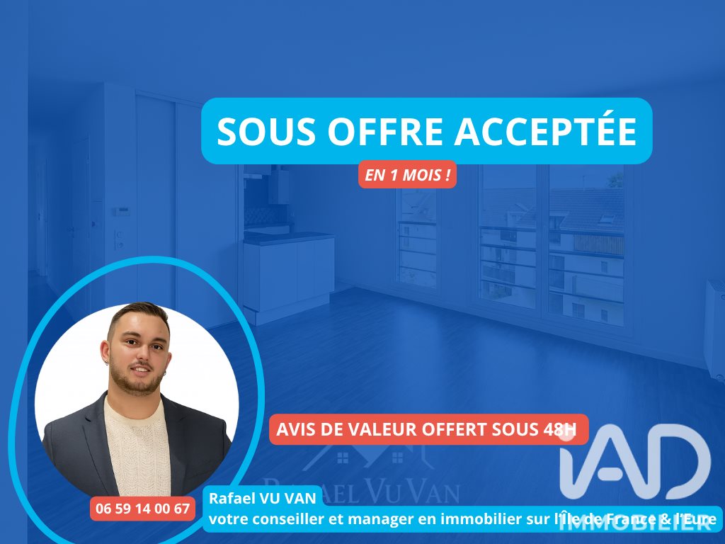 Appartement à vendre, 66m², Drancy