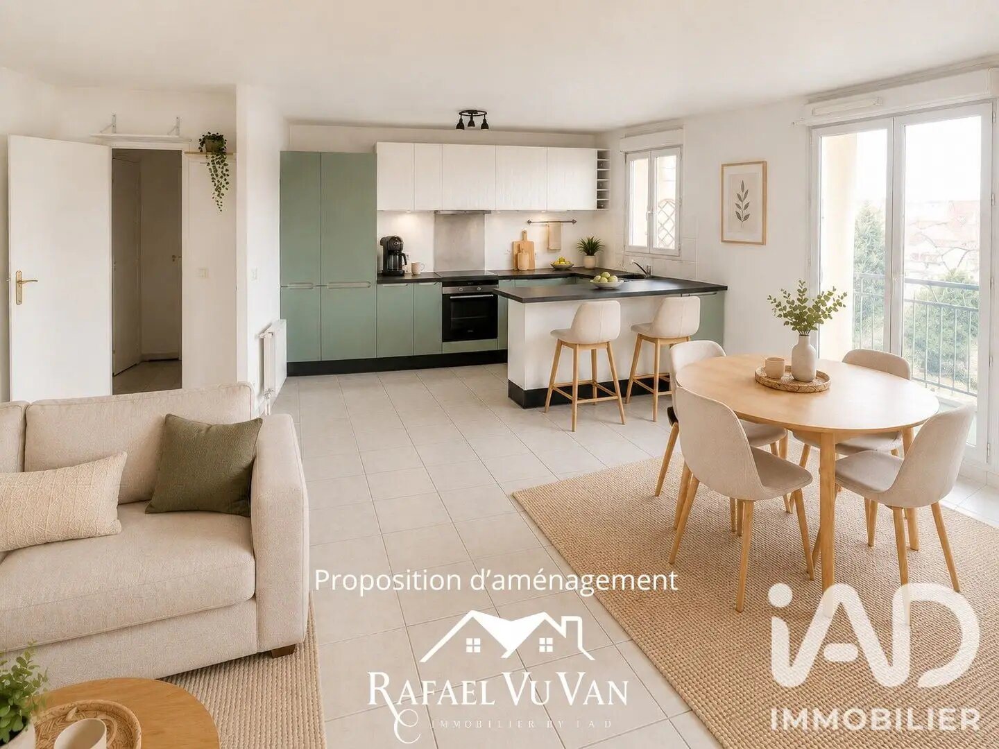 Appartement à vendre, 64m², Neuilly-sur-Marne