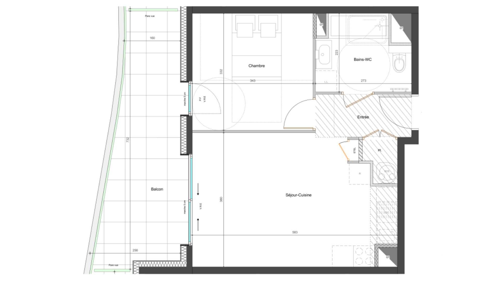 Appartement à vendre, 41m², Grésy-sur-Aix