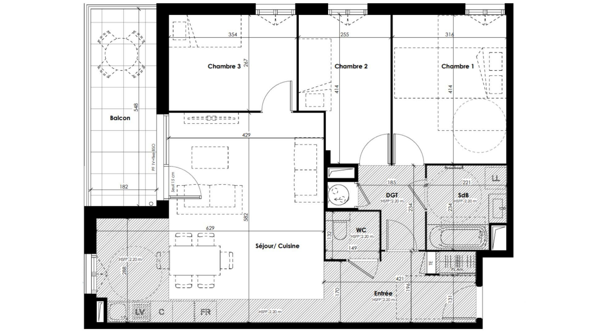 Appartement à vendre, 81m², Sainte-Foy-lès-Lyon