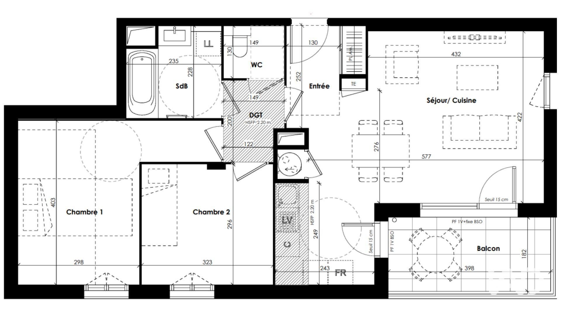 Appartement à vendre, 65m², Sainte-Foy-lès-Lyon