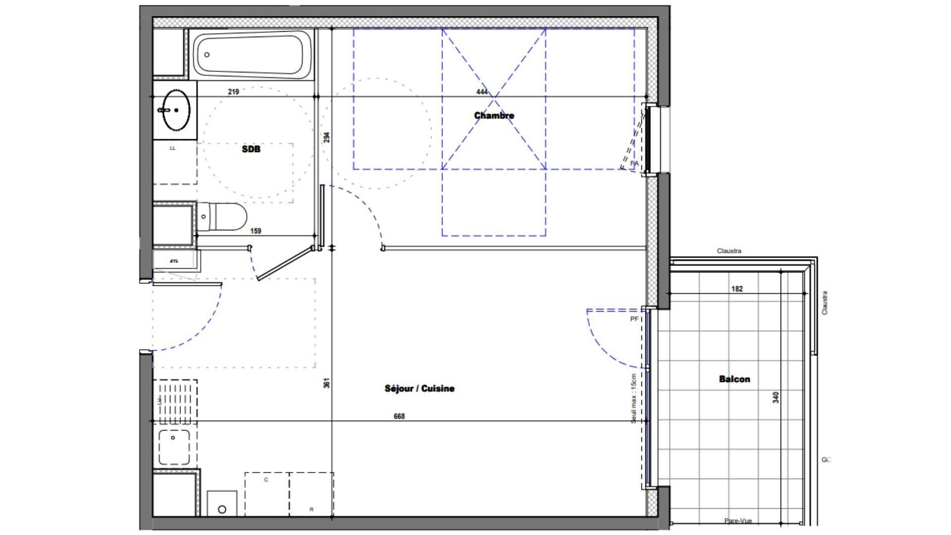 Appartement à vendre, 42m², Tassin-la-Demi-Lune