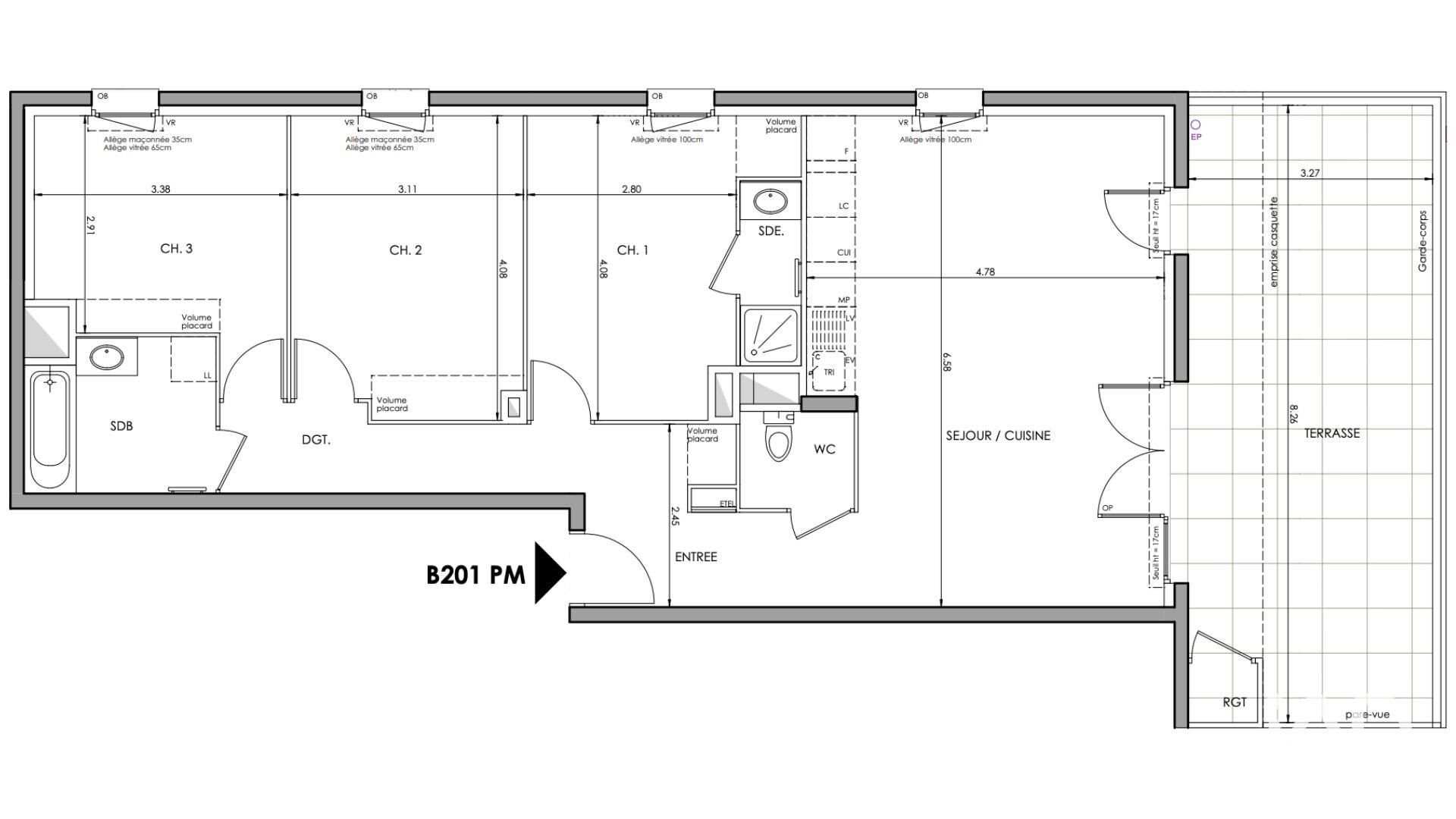 Appartement à vendre, 85m², La Ravoire