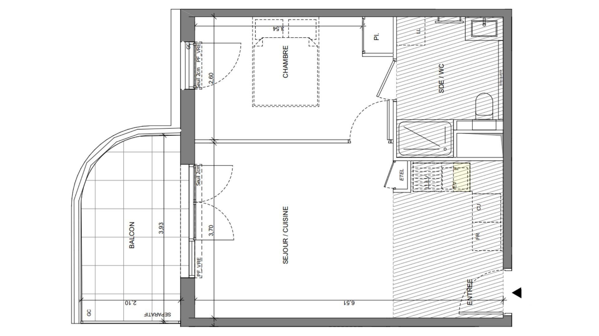 Appartement à vendre, 40m², Saint-Laurent-du-Var