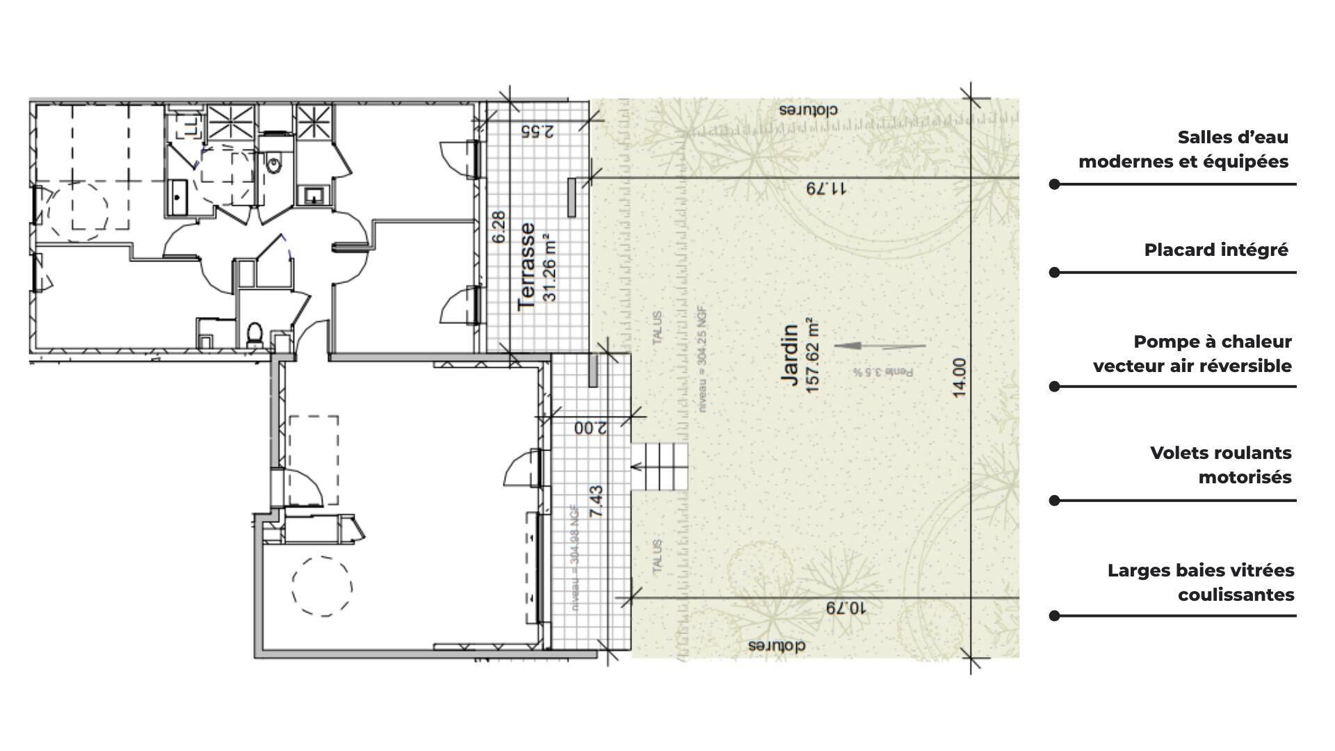 Appartement à vendre, 109m², Vif