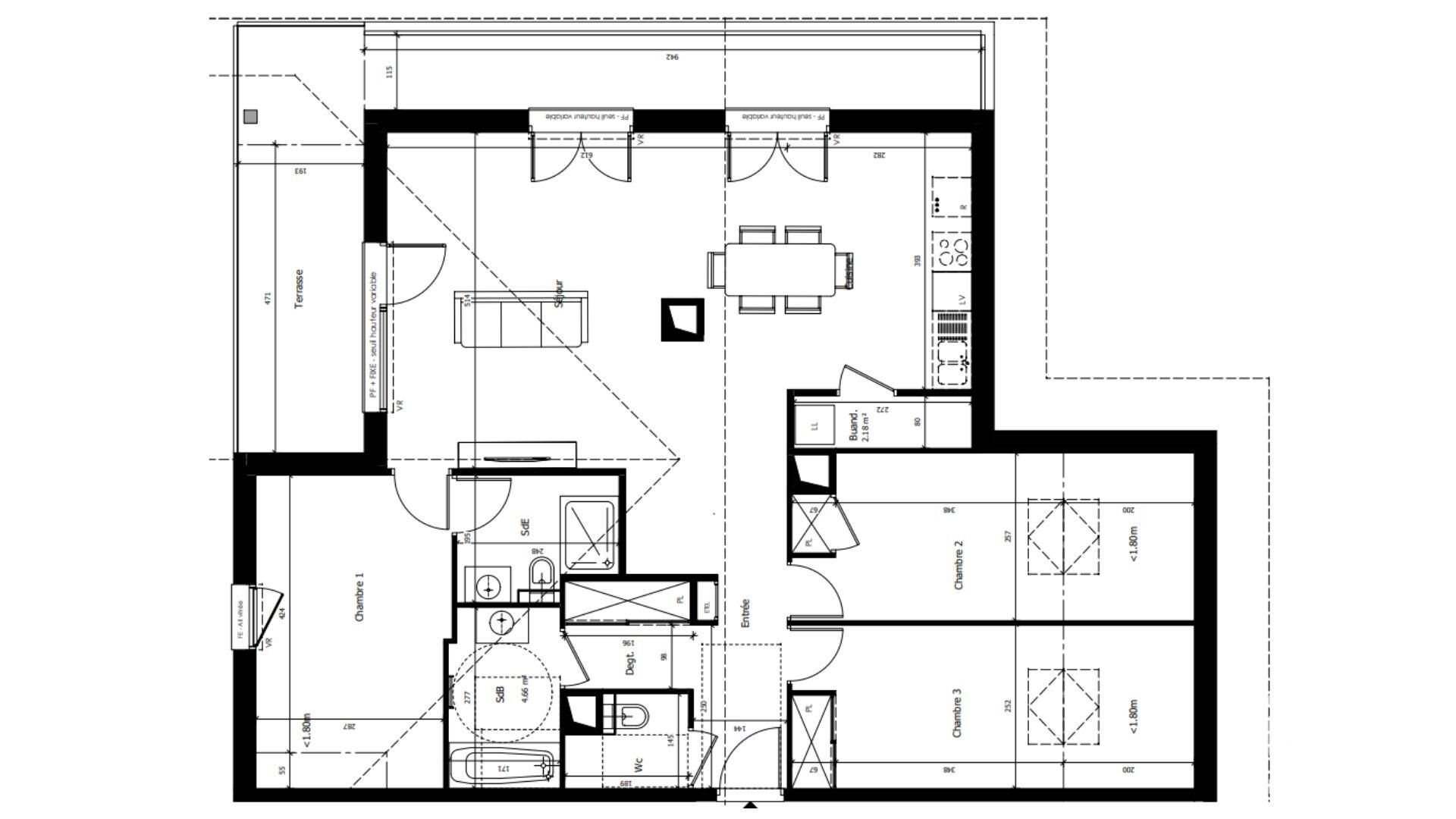Appartement à vendre, 100m², La Roche-sur-Foron
