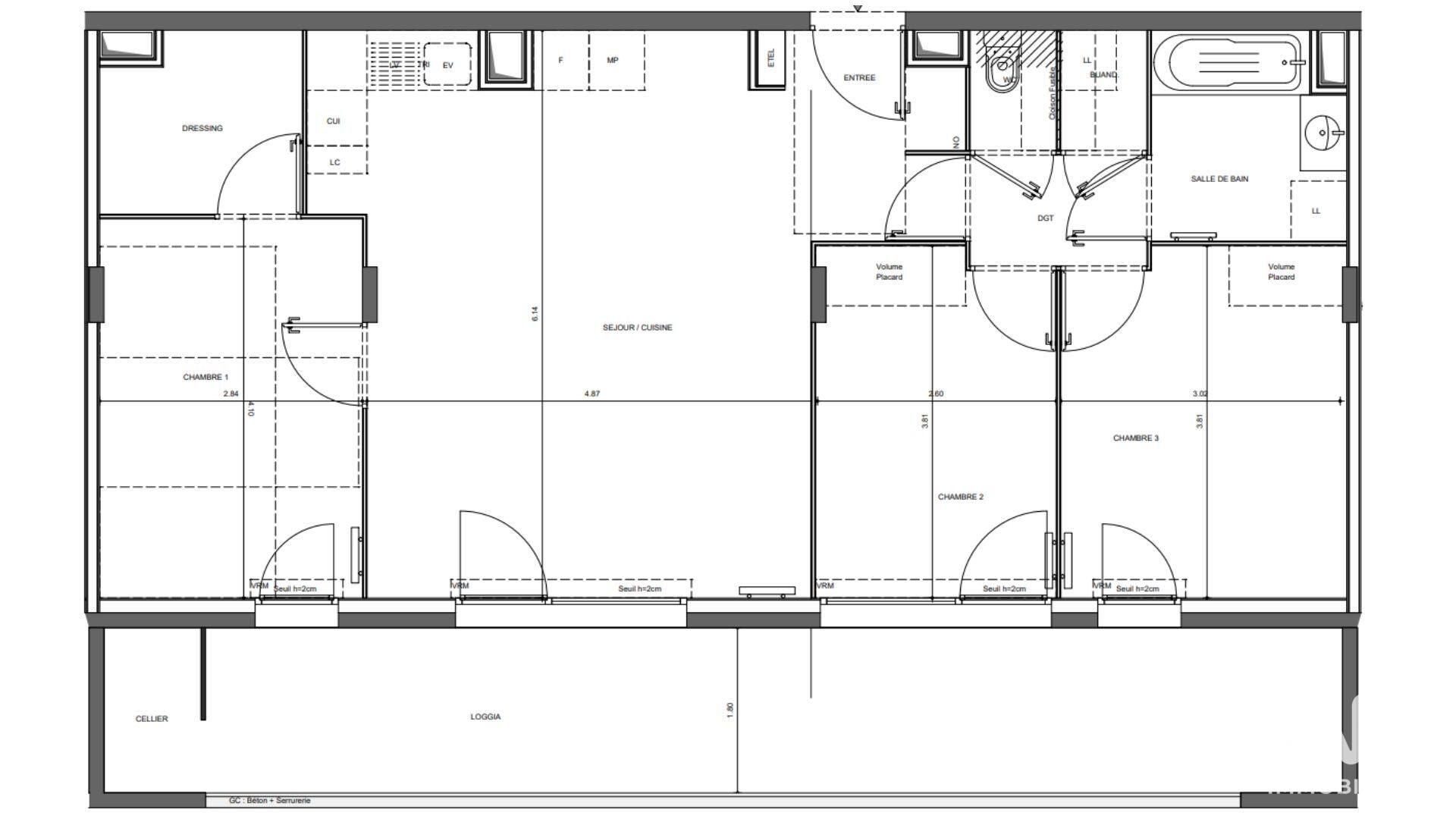 Appartement à vendre, 80m², Chambéry