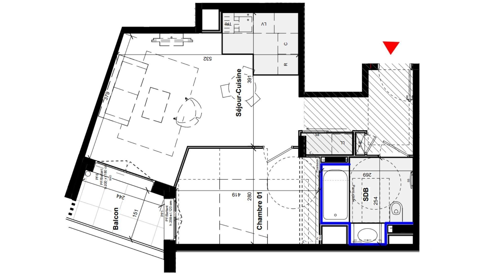 Appartement à vendre, 46m², Saint-Julien-en-Genevois