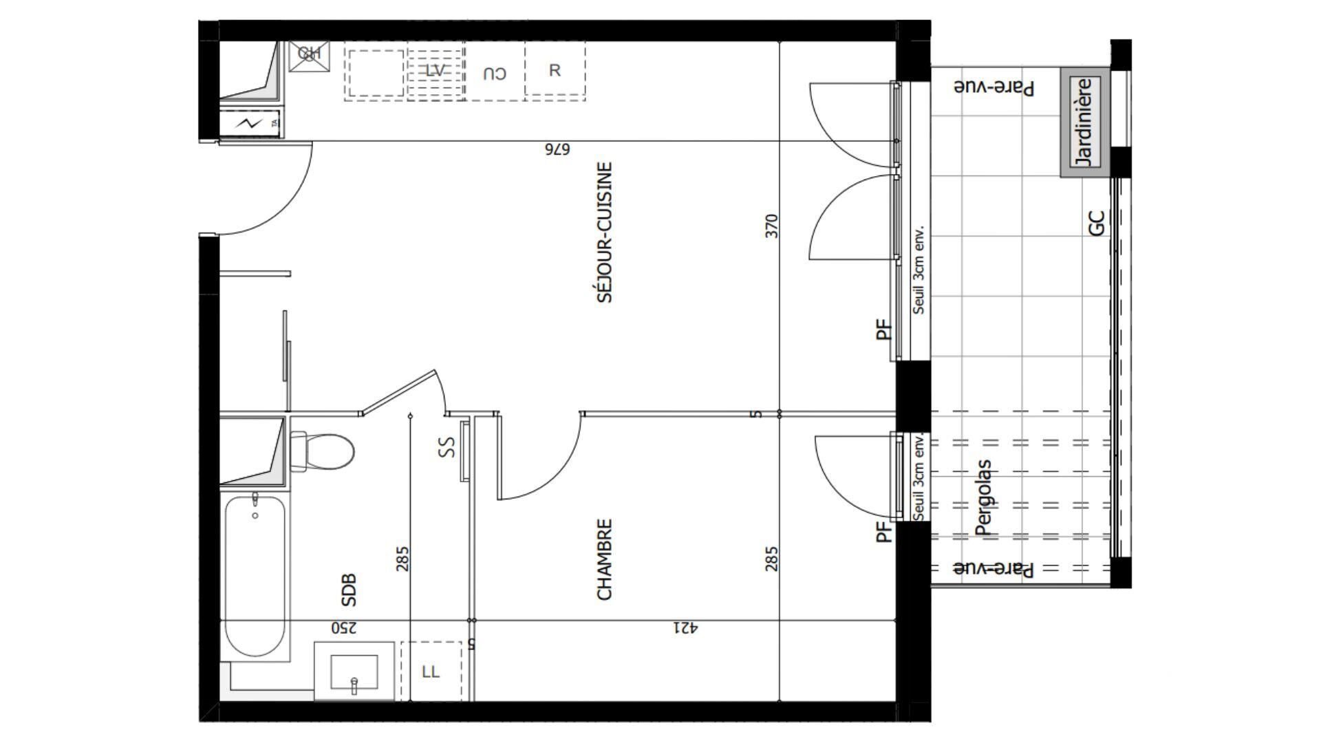 Appartement à vendre, 43m², Valence