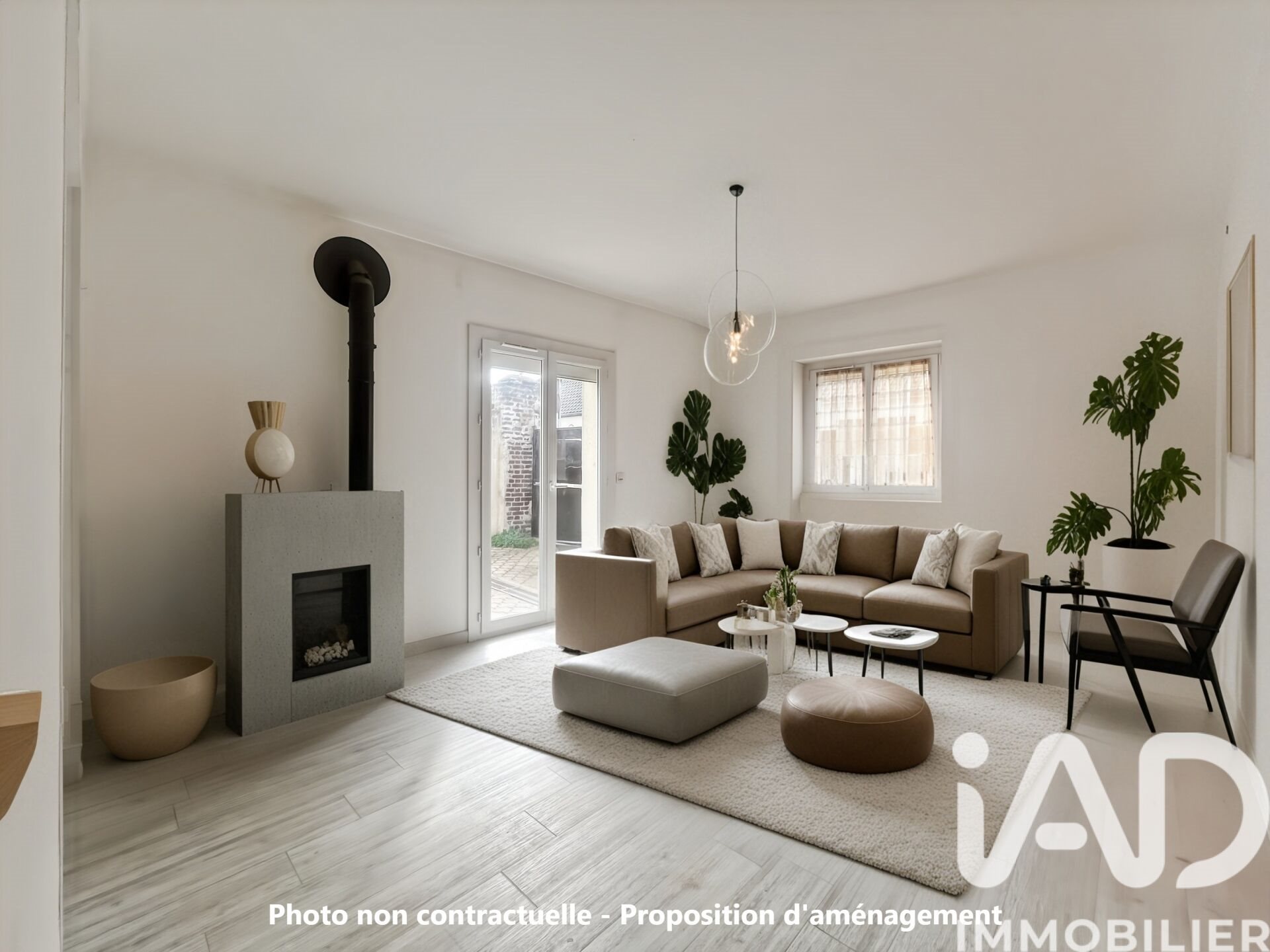 Appartement à vendre, 53m², Fontenay-en-Parisis