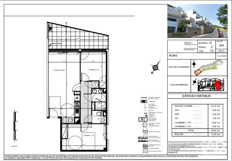 Appartement à vendre, 58m², Port-Vendres