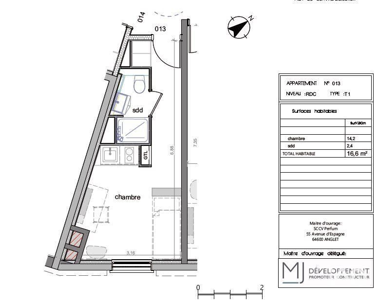 Appartement à vendre, 17m², Grasse