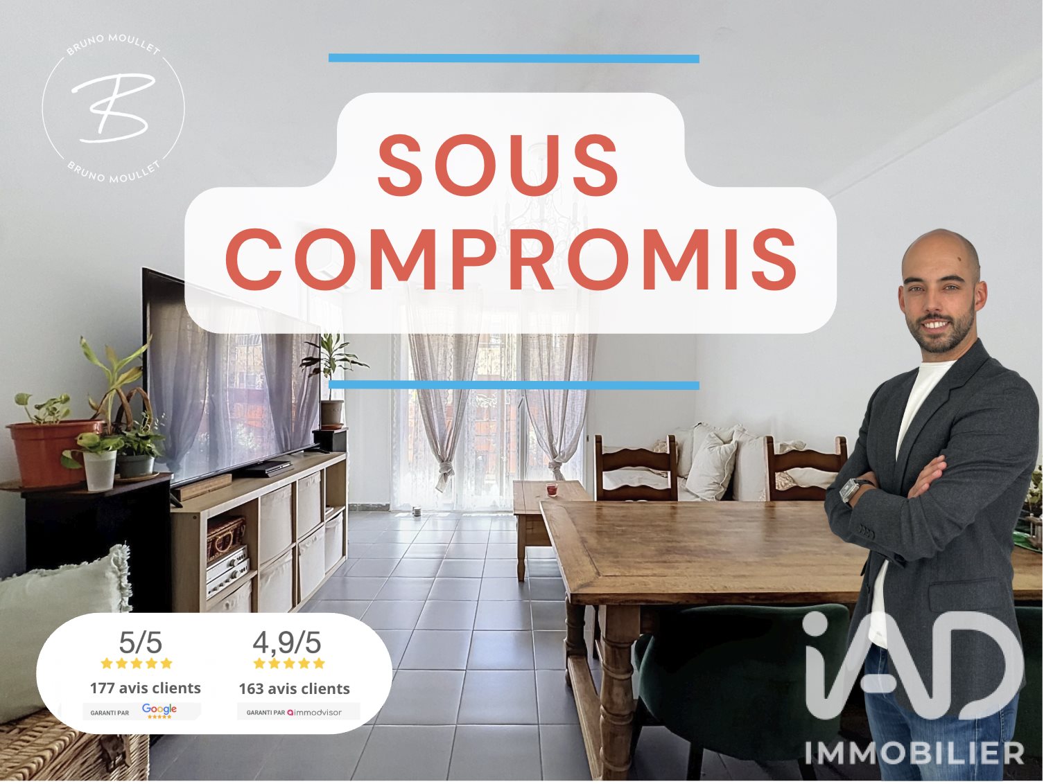 Appartement à vendre, 52m², Toulon