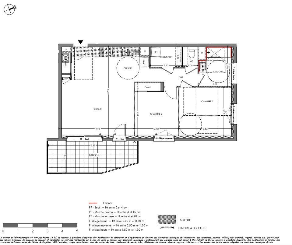 Appartement à vendre, 65m², Sassenage