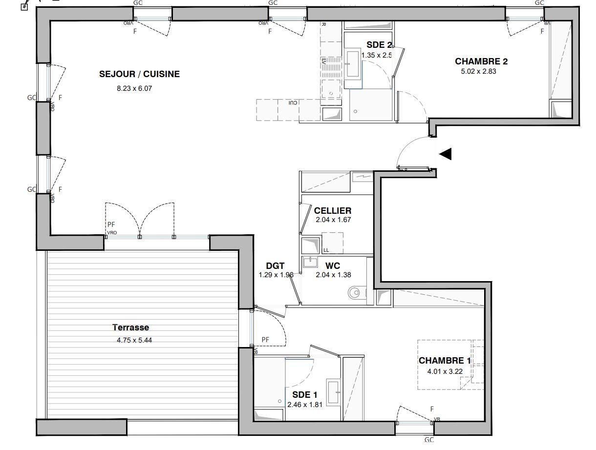 Appartement à vendre, 98m², Montpellier