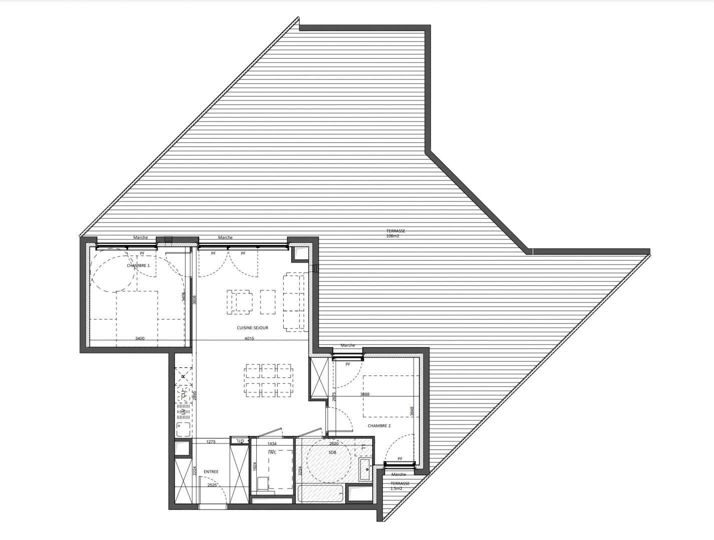 Appartement à vendre, 62m², Montpellier