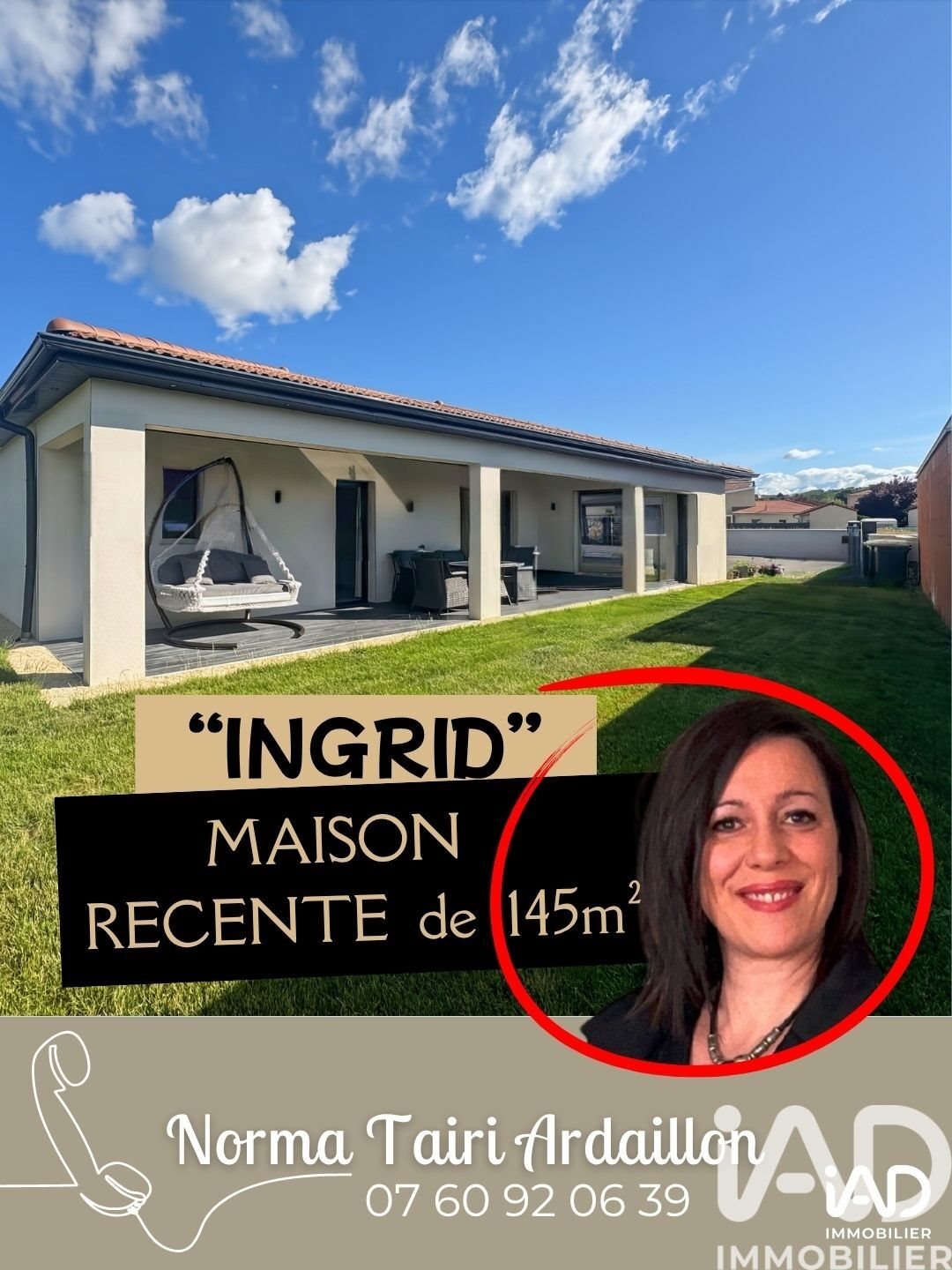 Maison à vendre, 145m², Balbigny