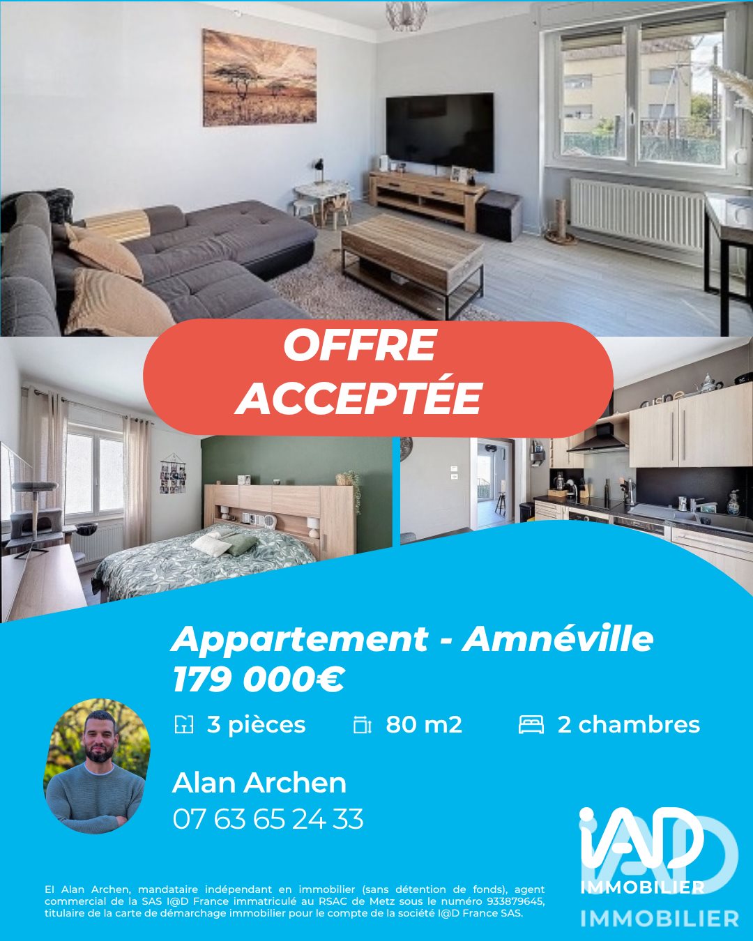 Appartement à vendre, 80m², Amnéville
