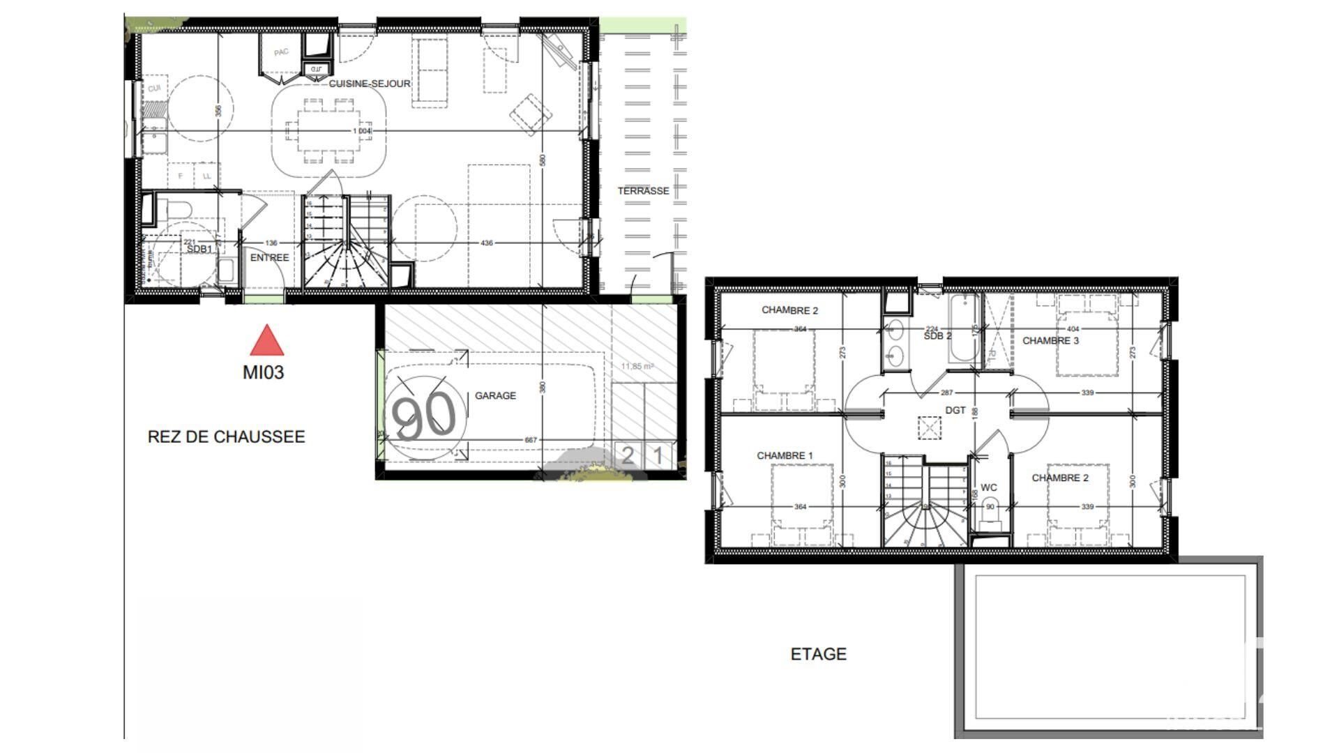 Maison à vendre, 104m², Sourcieux-les-Mines