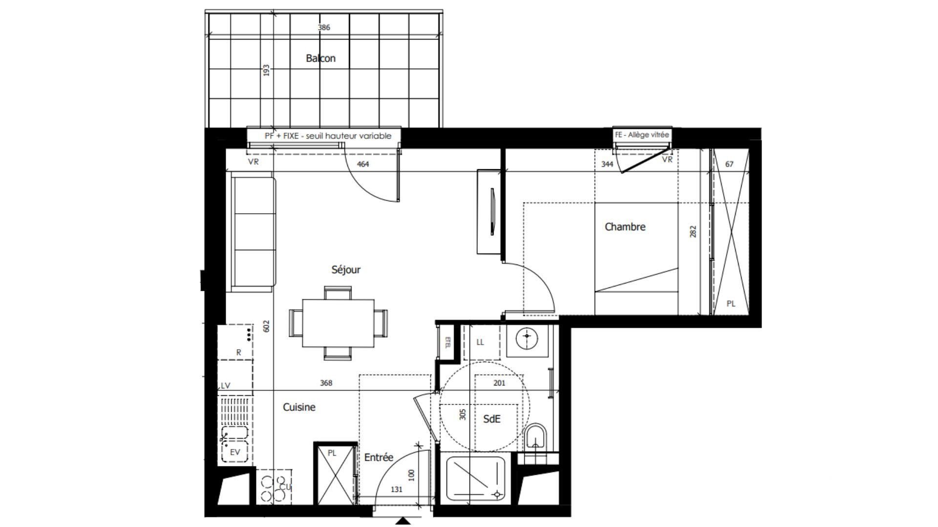 Appartement à vendre, 41m², La Roche-sur-Foron
