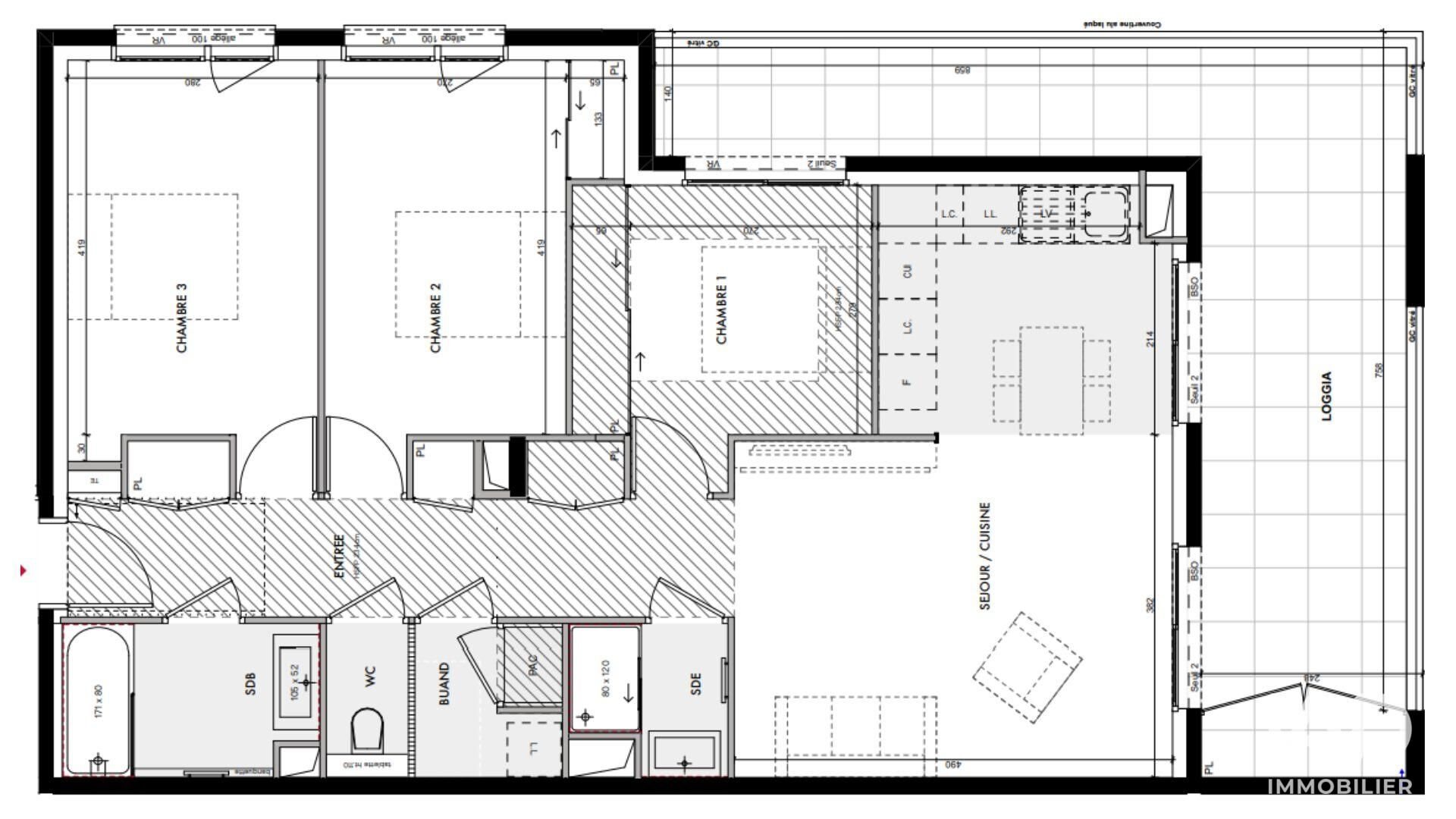 Appartement à vendre, 86m², Sainte-Foy-lès-Lyon