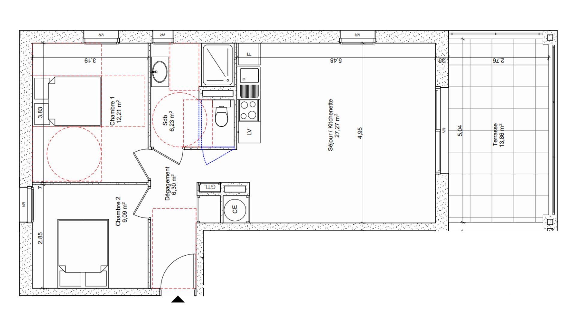 Appartement à vendre, 61m², Bormes-les-Mimosas
