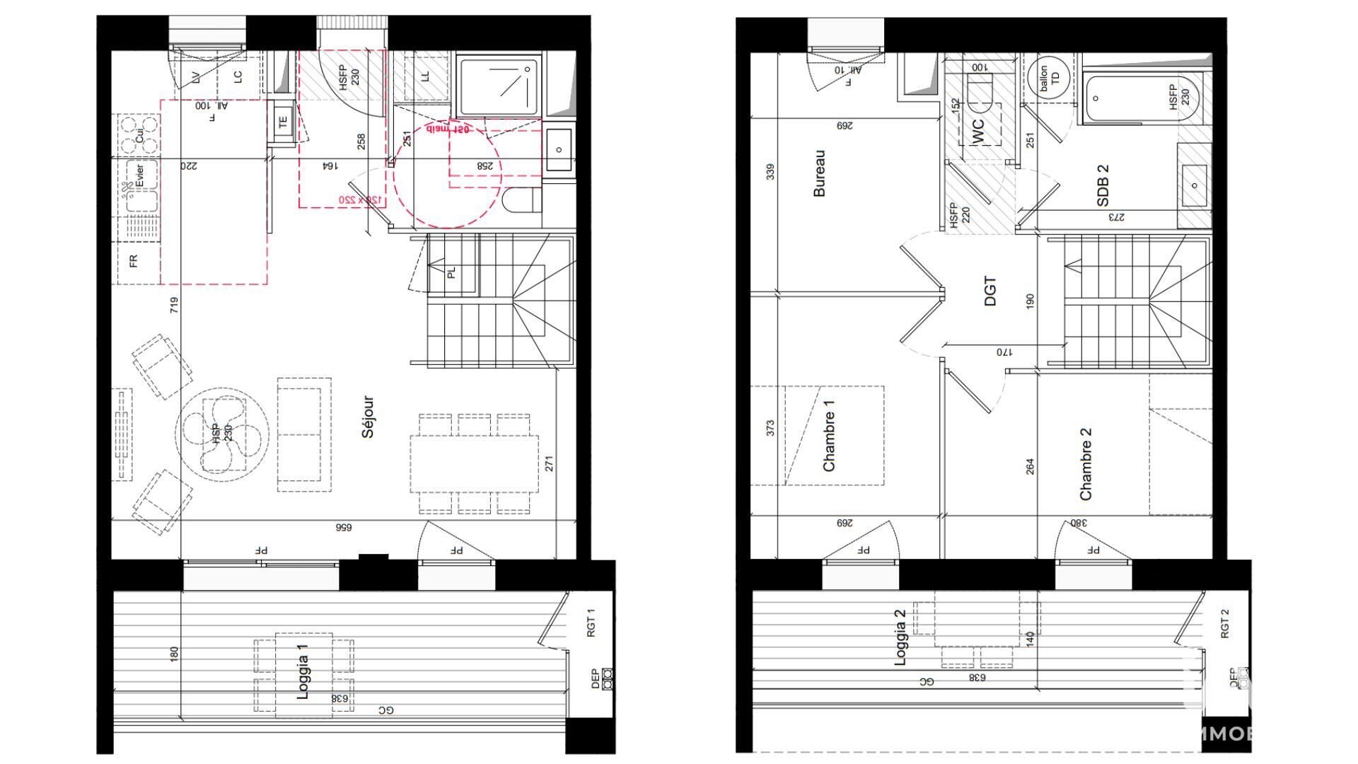 Appartement à vendre, 92m², Villeurbanne