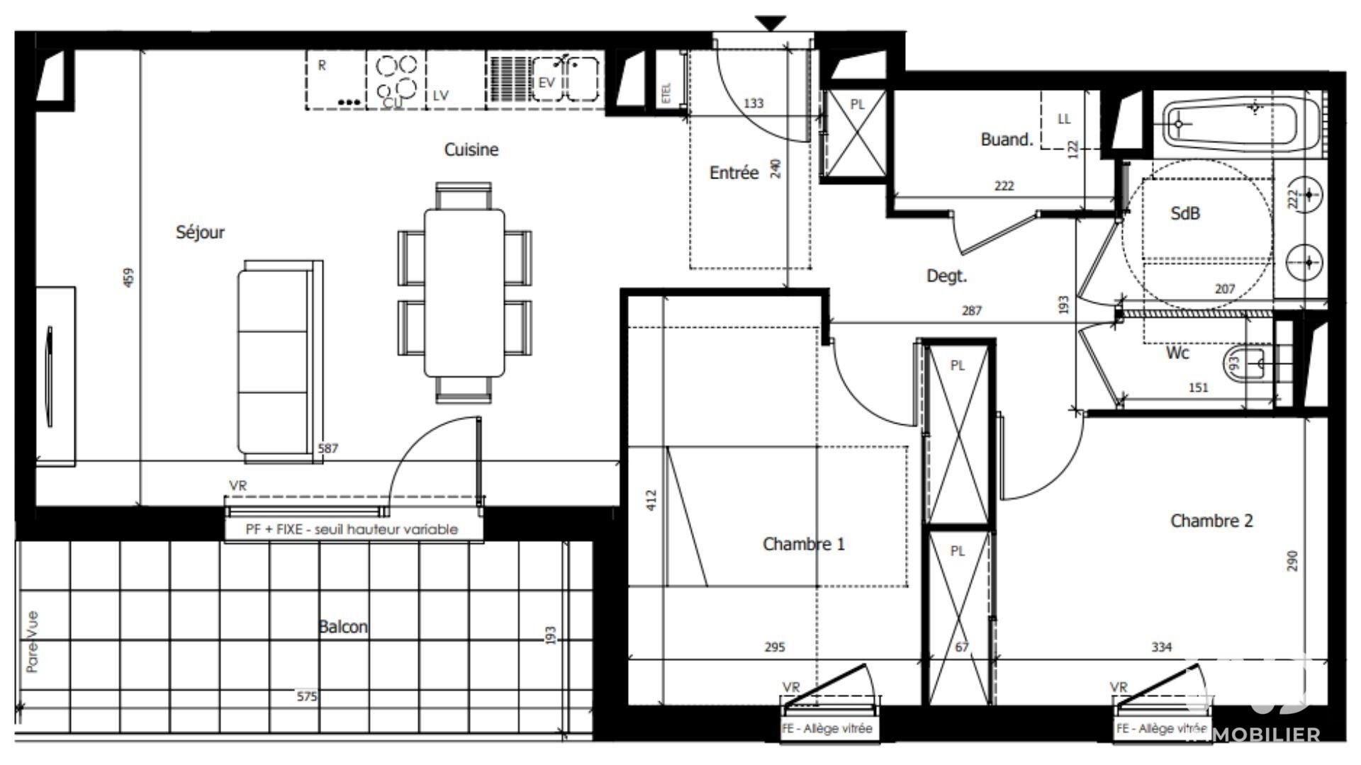 Appartement à vendre, 68m², La Roche-sur-Foron