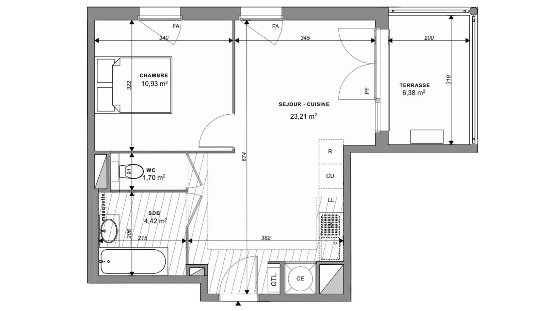 Appartement à vendre, 40m², Bormes-les-Mimosas