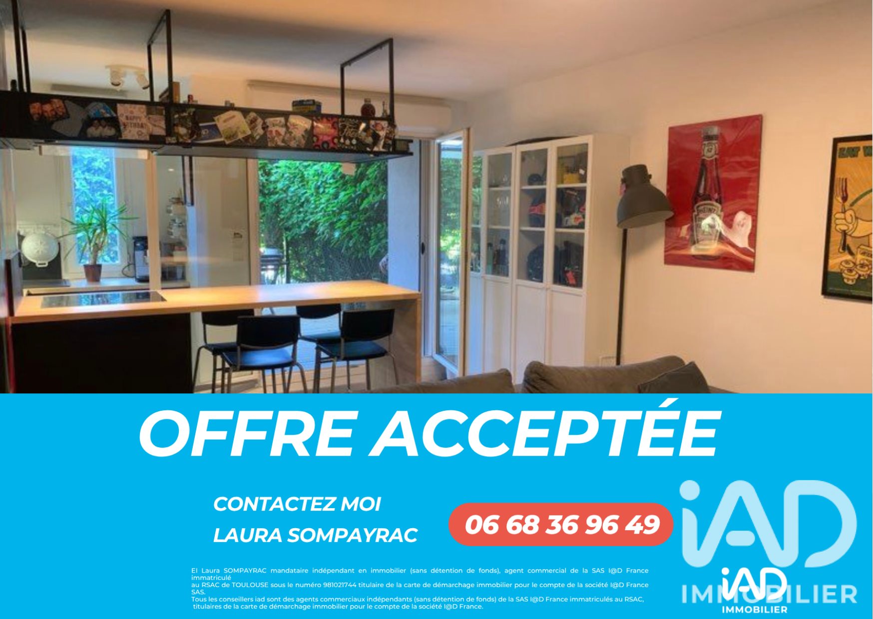 Appartement à vendre, 41m², Launaguet