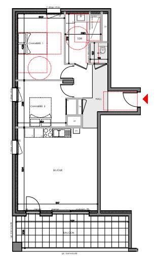 Appartement à vendre, 68m², Eybens