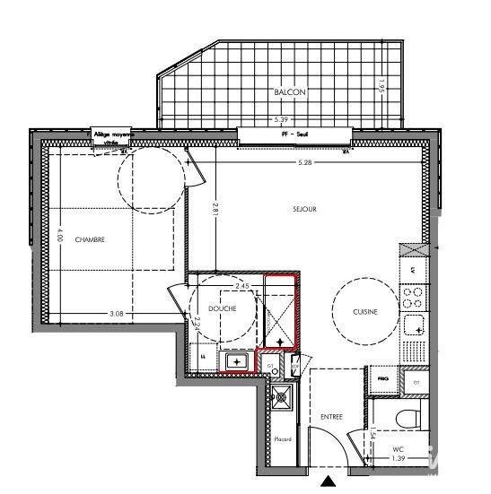 Appartement à vendre, 45m², Sassenage