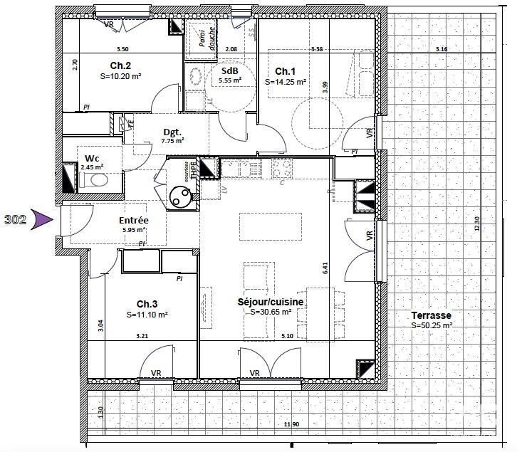 Appartement à vendre, 85m², Goncelin
