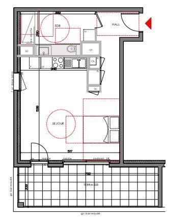 Appartement à vendre, 39m², Eybens