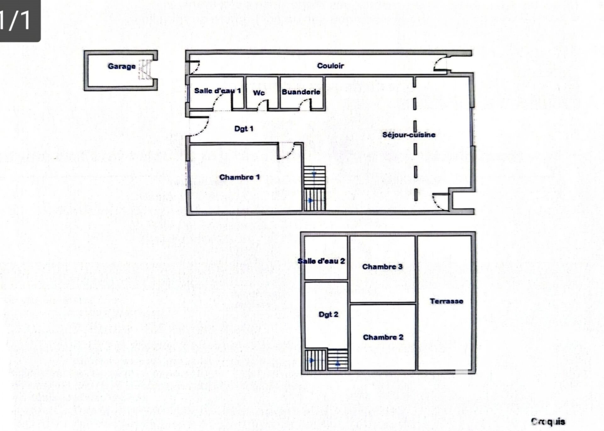 Maison à vendre, 103m², Saint-Etienne-de-Mer-Morte