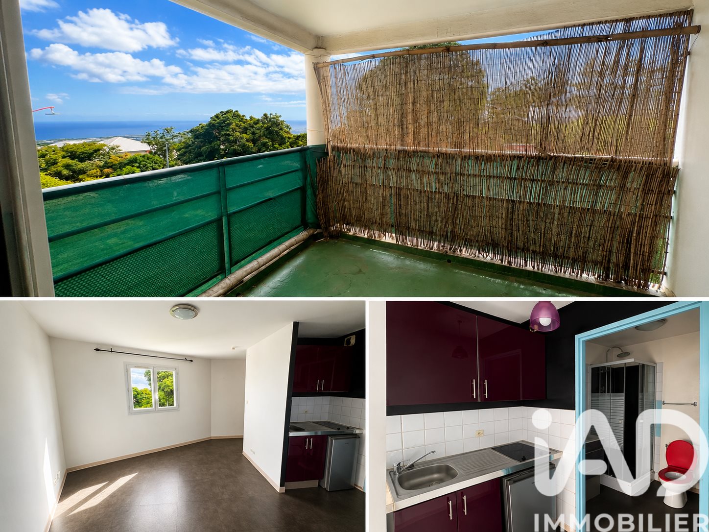 Appartement à vendre, 22m², Le Tampon