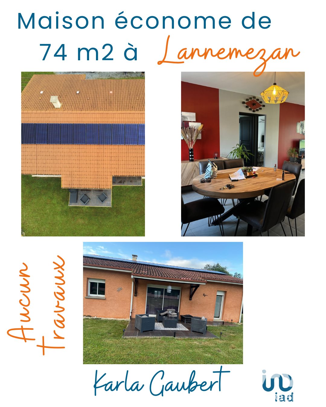 Maison à vendre, 74m², Lannemezan