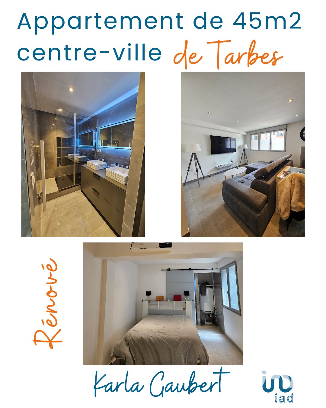 Appartement à vendre, 45m², Tarbes