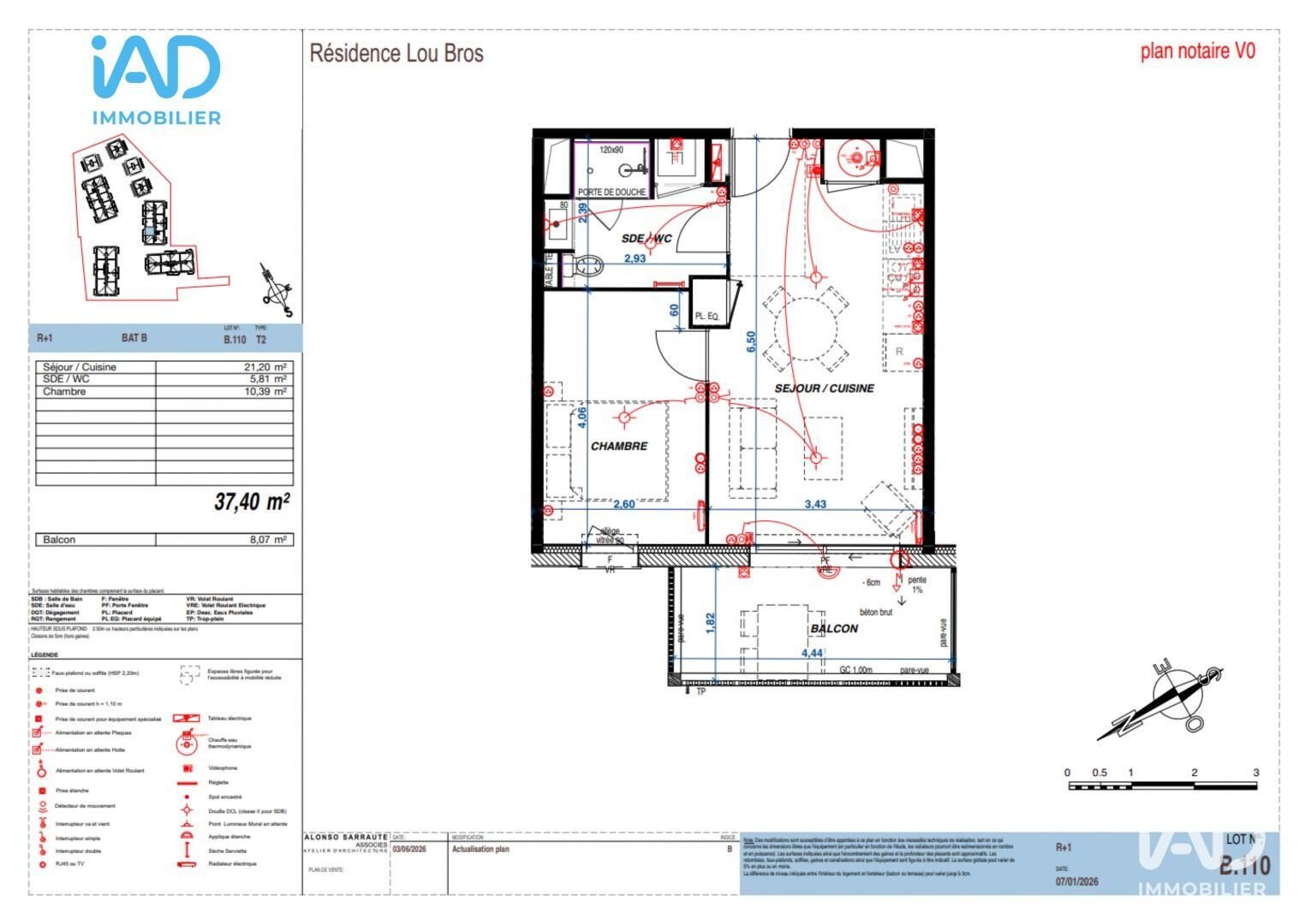 Appartement à vendre, 37m², Parentis-en-Born