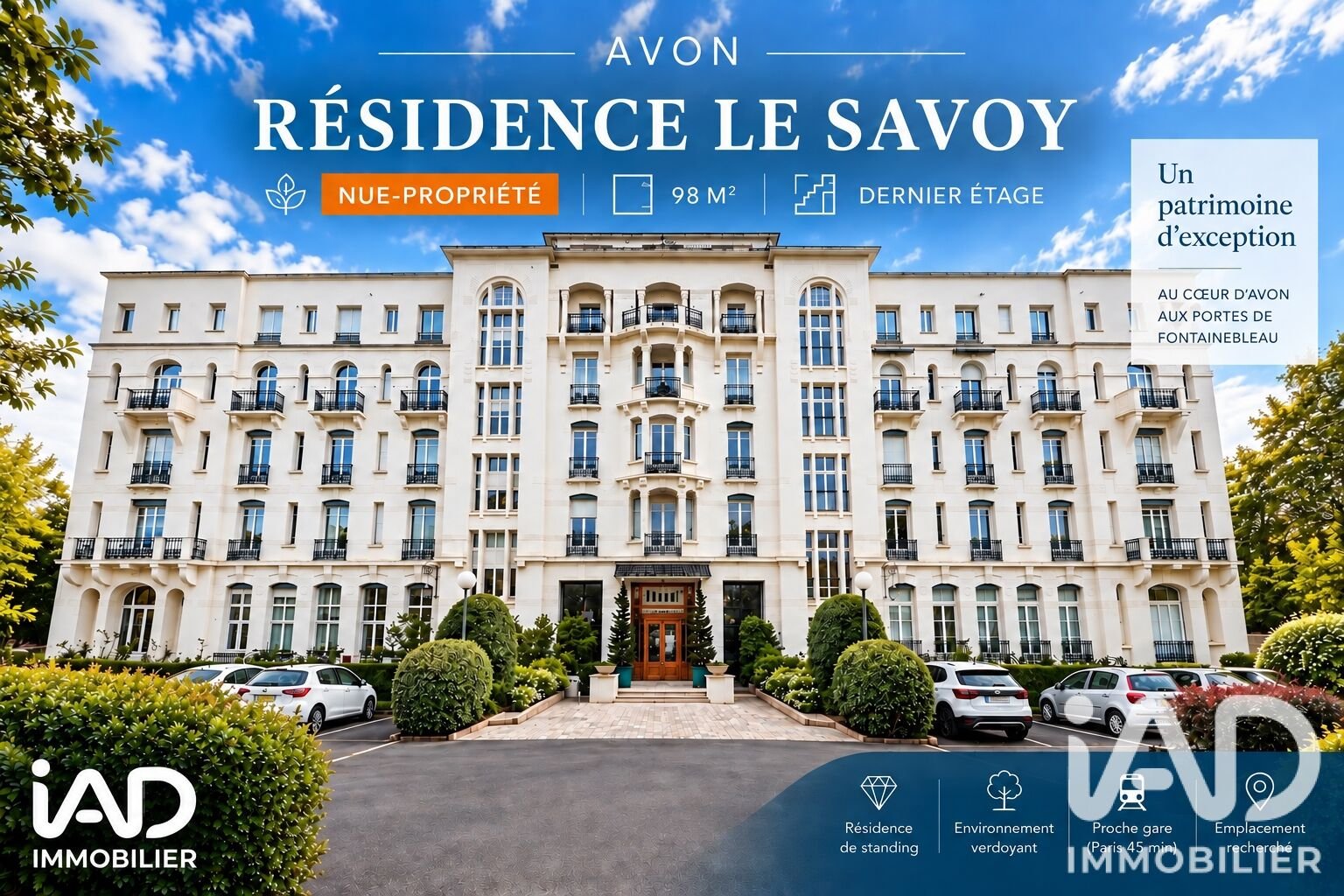Appartement à vendre, 98m², Avon