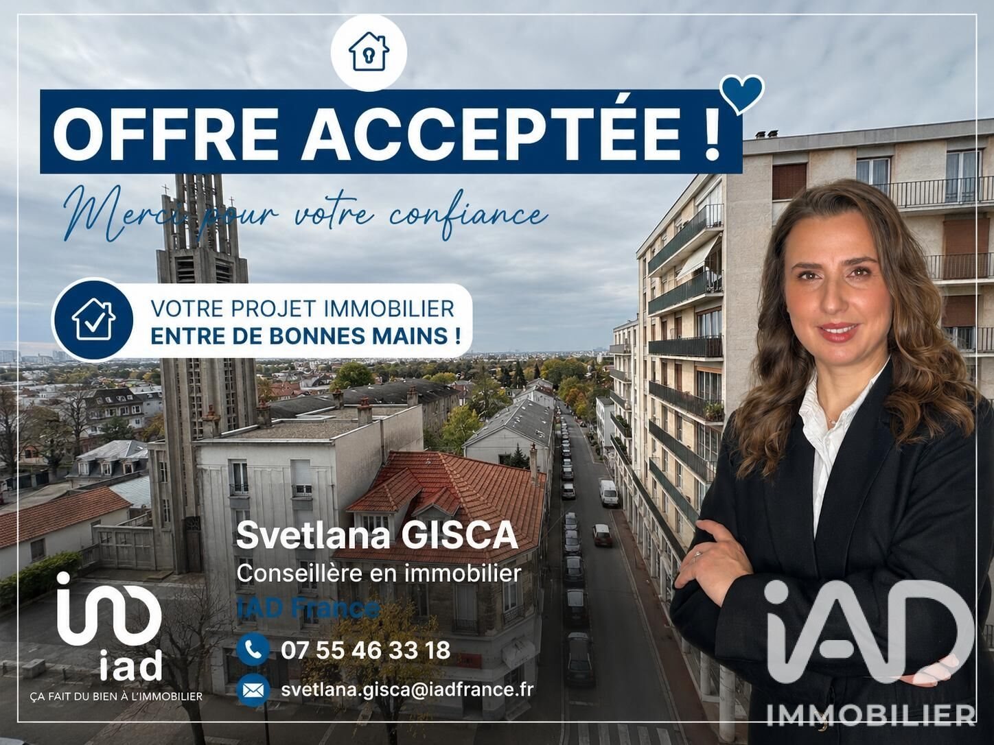 Appartement à vendre, 72m², Le Raincy
