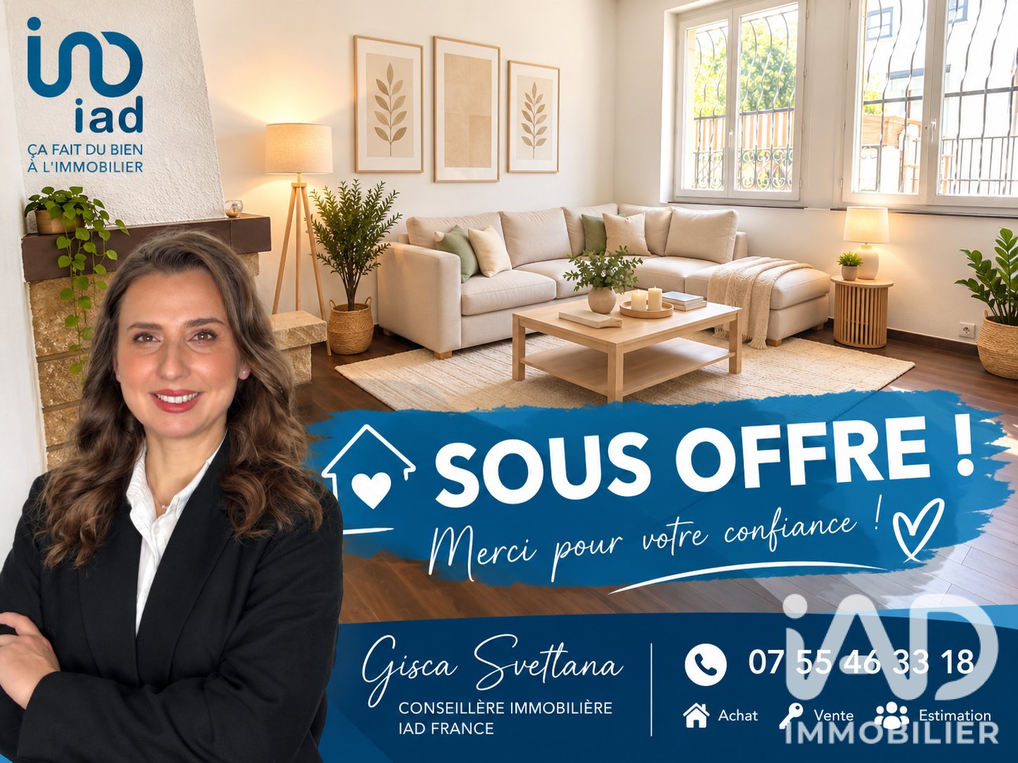 Appartement à vendre, 44m², Noisy-le-Grand